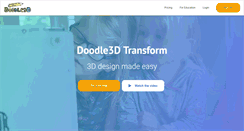 Desktop Screenshot of doodle3d.com